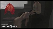 Секс нигера с патлатой рыжухой после оральной прелюдии